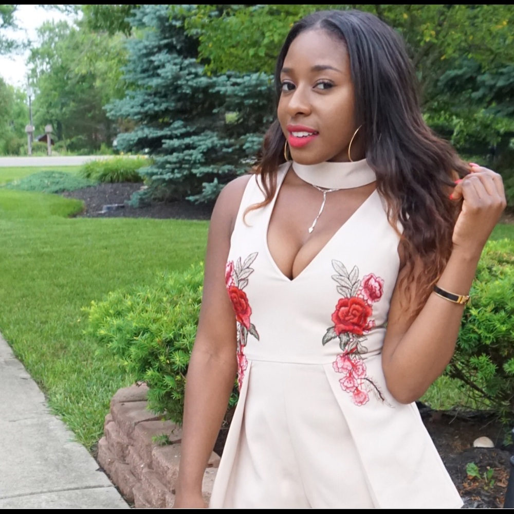 Floral Romper